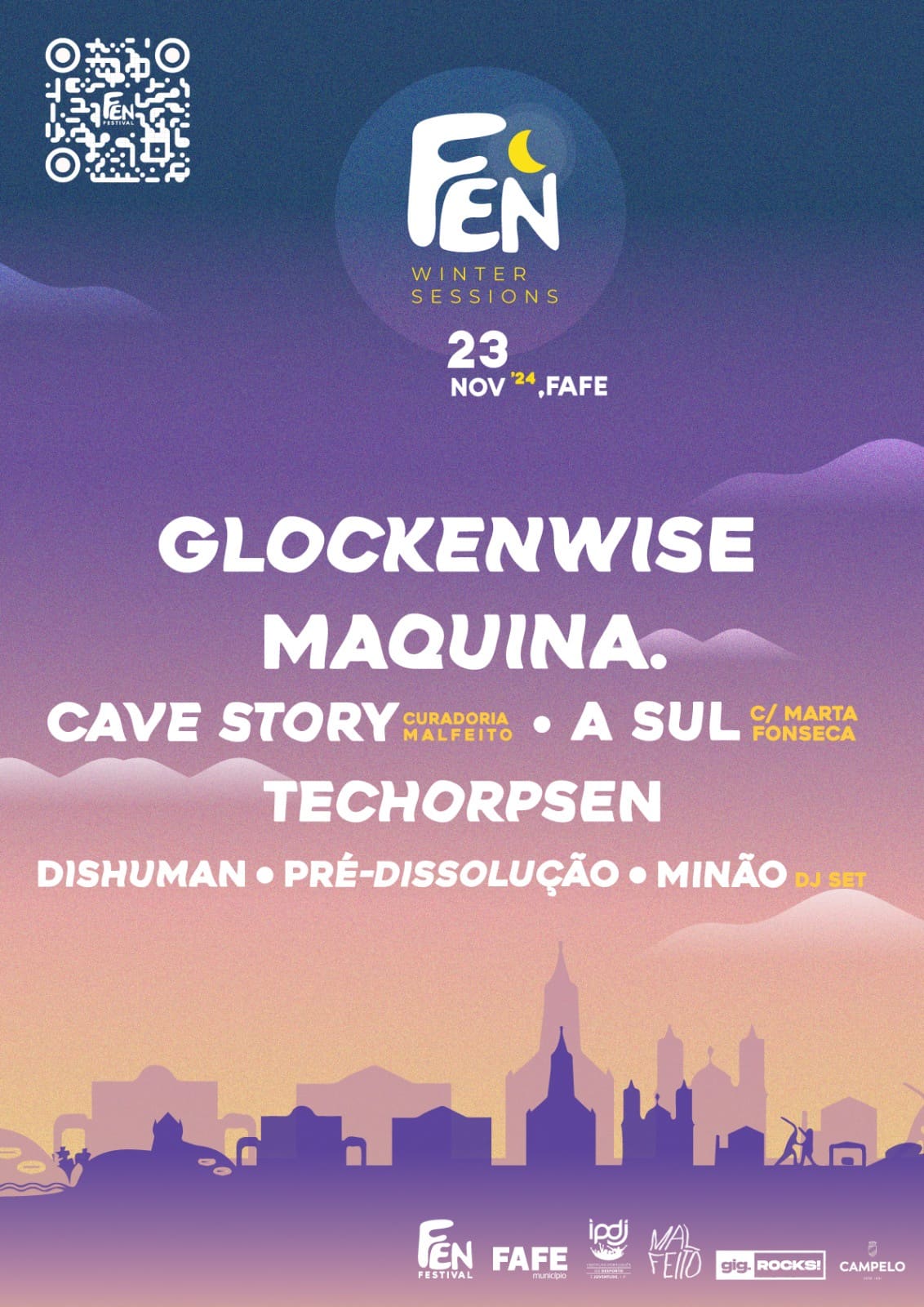Cartaz de Fen Winter Sessions 2024